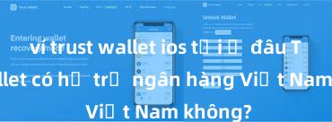 ví trust wallet ios tải ở đâu Trust Wallet có hỗ trợ ngân hàng Việt Nam không?